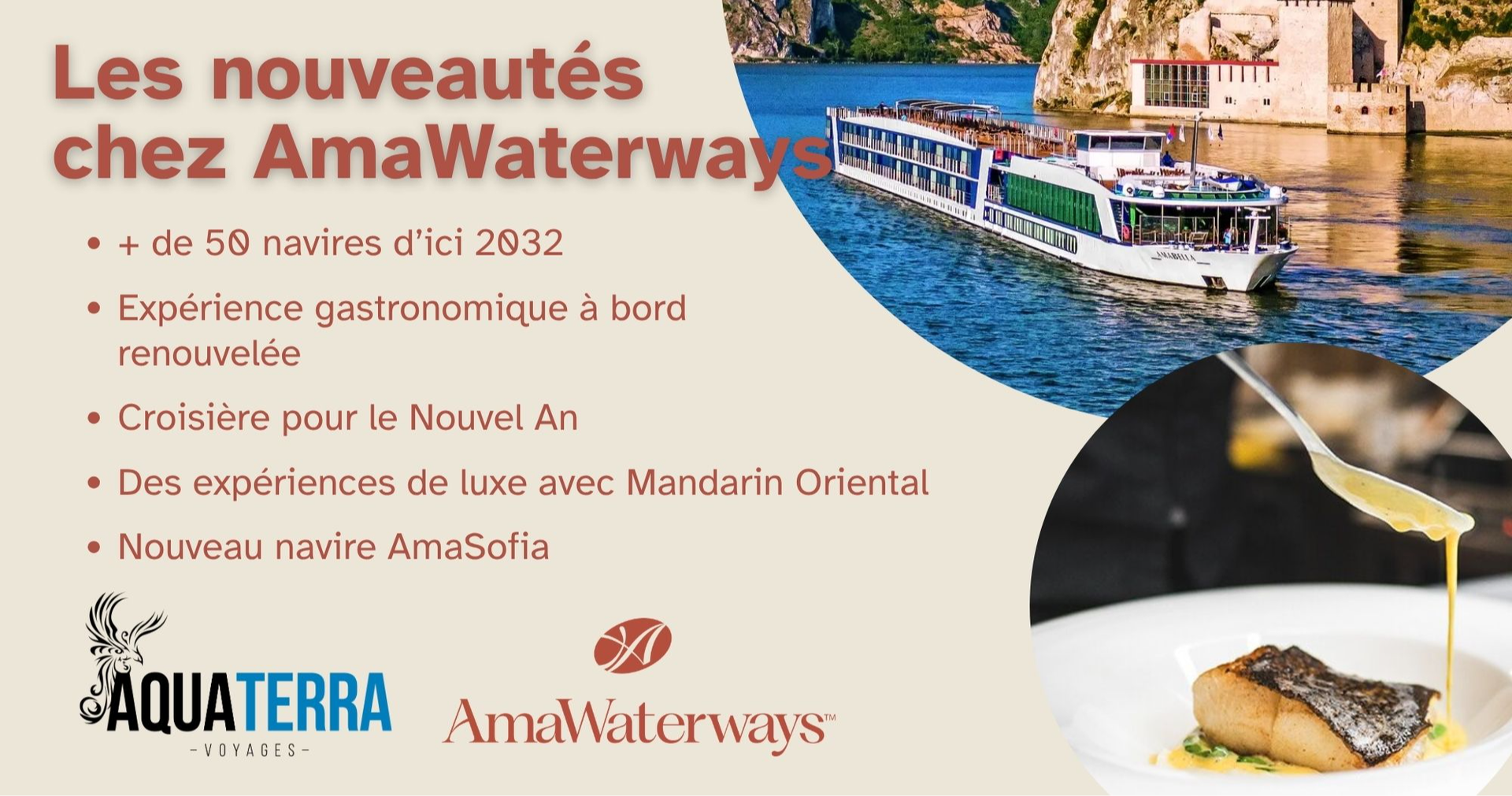 Amawaterways promotion News with Aquaterra Travels
