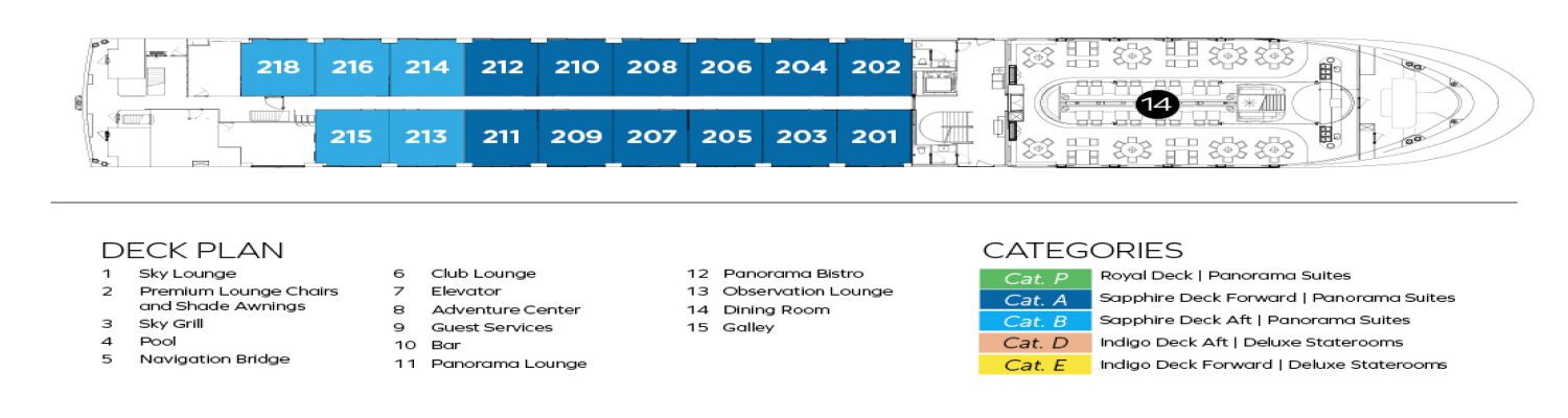 avalon waterways Avalon AlegriaSM Sapphire Deck