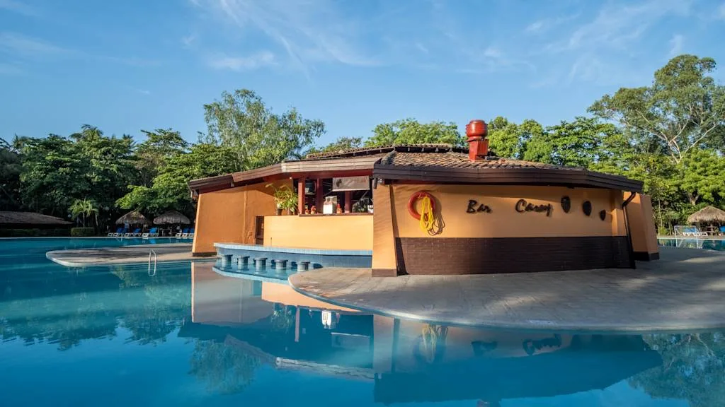A pool bar at Barcelo Montelimar Nicaragua with Voyages Aqua Terra A pool bar at Barcelo Montelimar Nicaragua with Voyages Aqua Terra