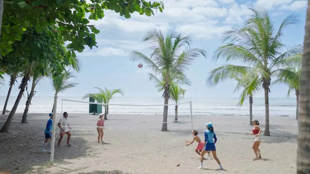 A volleyball game at Barcelo Montelimar Nicaragua with Voyages Aqua Terra A volleyball game at Barcelo Montelimar Nicaragua with Voyages Aqua Terra