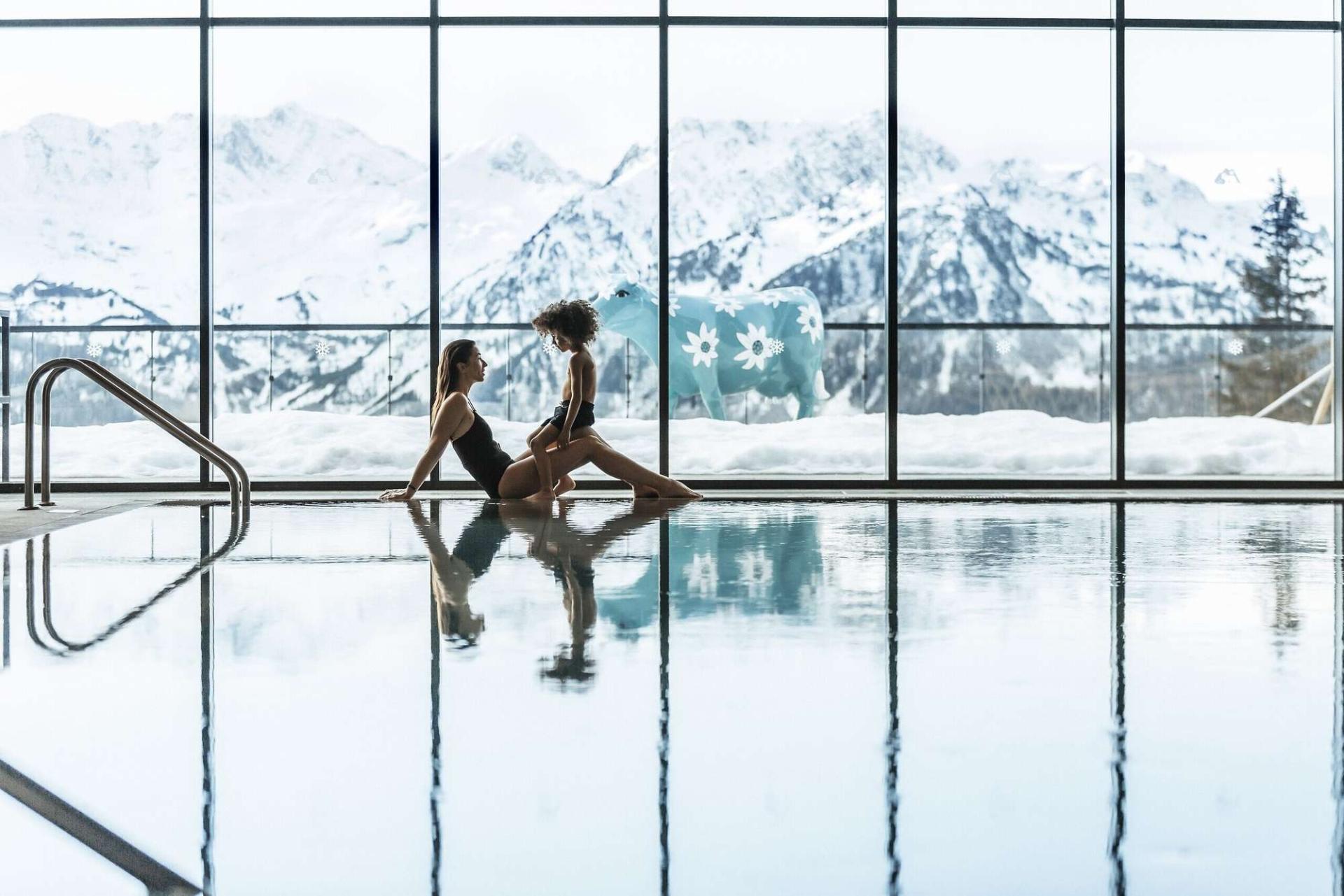Piscine chauffée intérieure Piscine chauffée intérieure