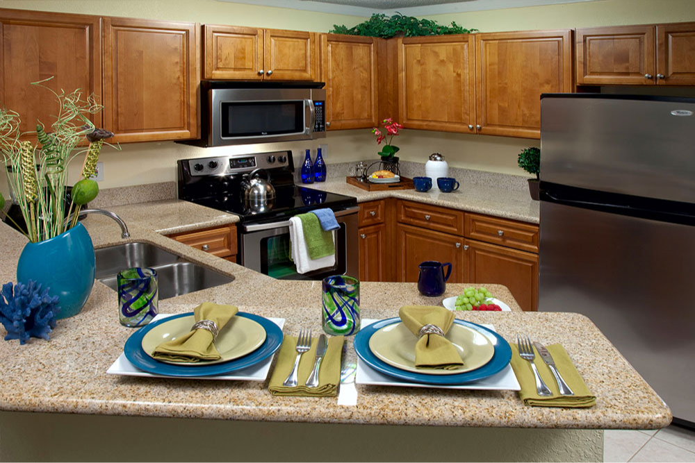 Kitchen at Blue Tree Resort at Lake Buena Vista