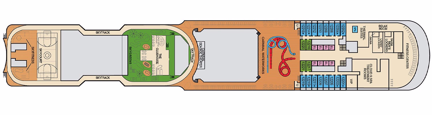 Carnival Panorama deck 12