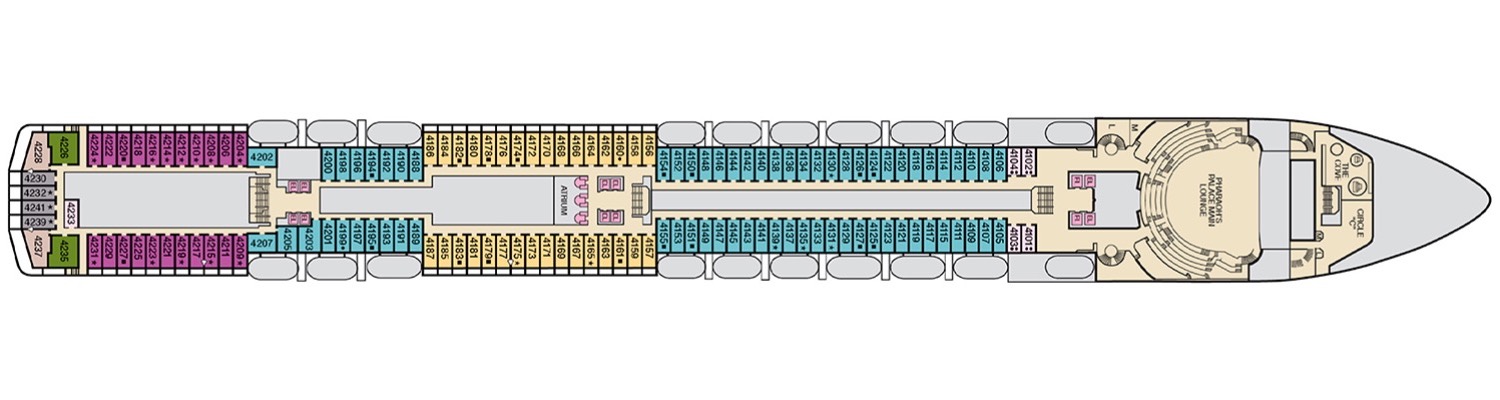 Carnival Spirit deck 4 Main