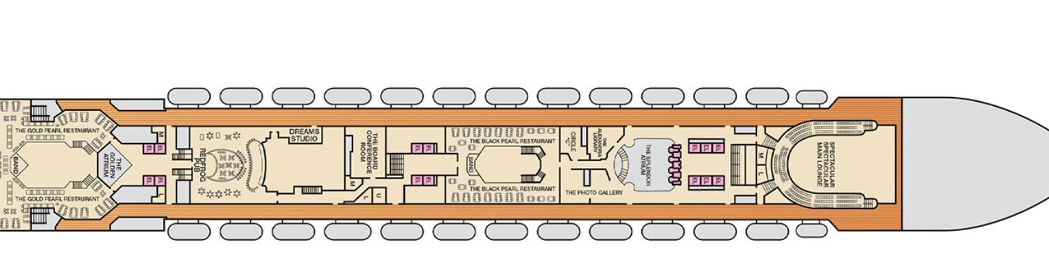Carnival Splendor deck 4 Atlantic