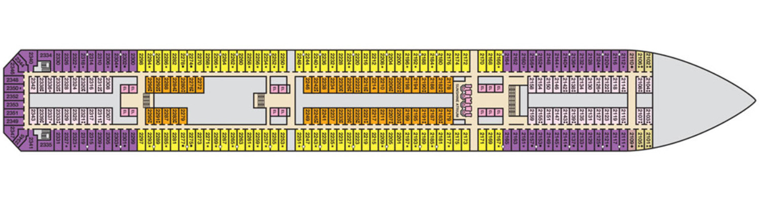 Carnival Sunshine deck 2 