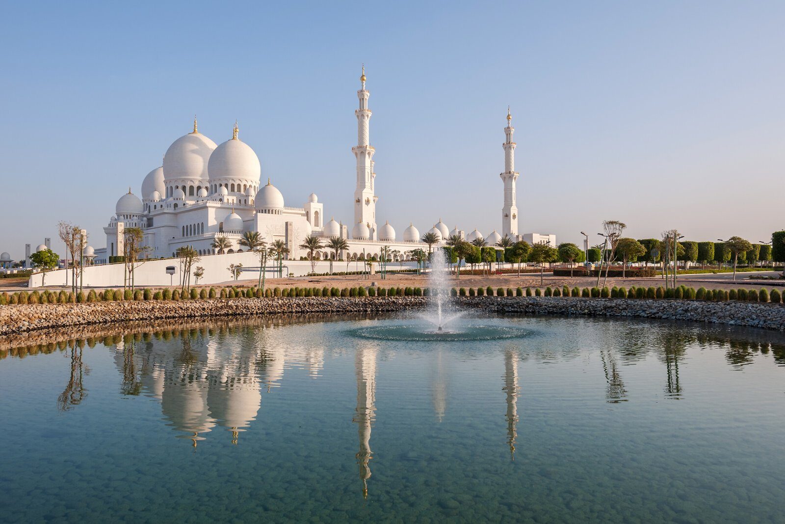 Grande Mosquée Cheikh Zayed, à Abou Dhabi