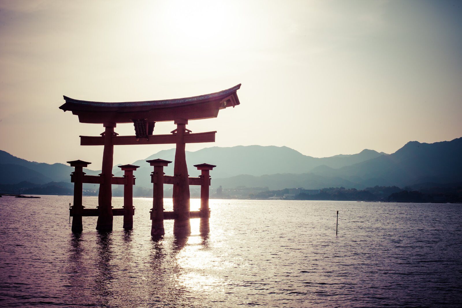 Torii flottant du sanctuaire d