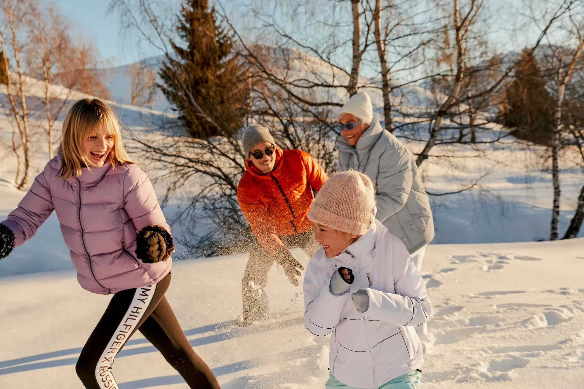 Family at Club Med Alpes Françaises La Plagne 2100, France