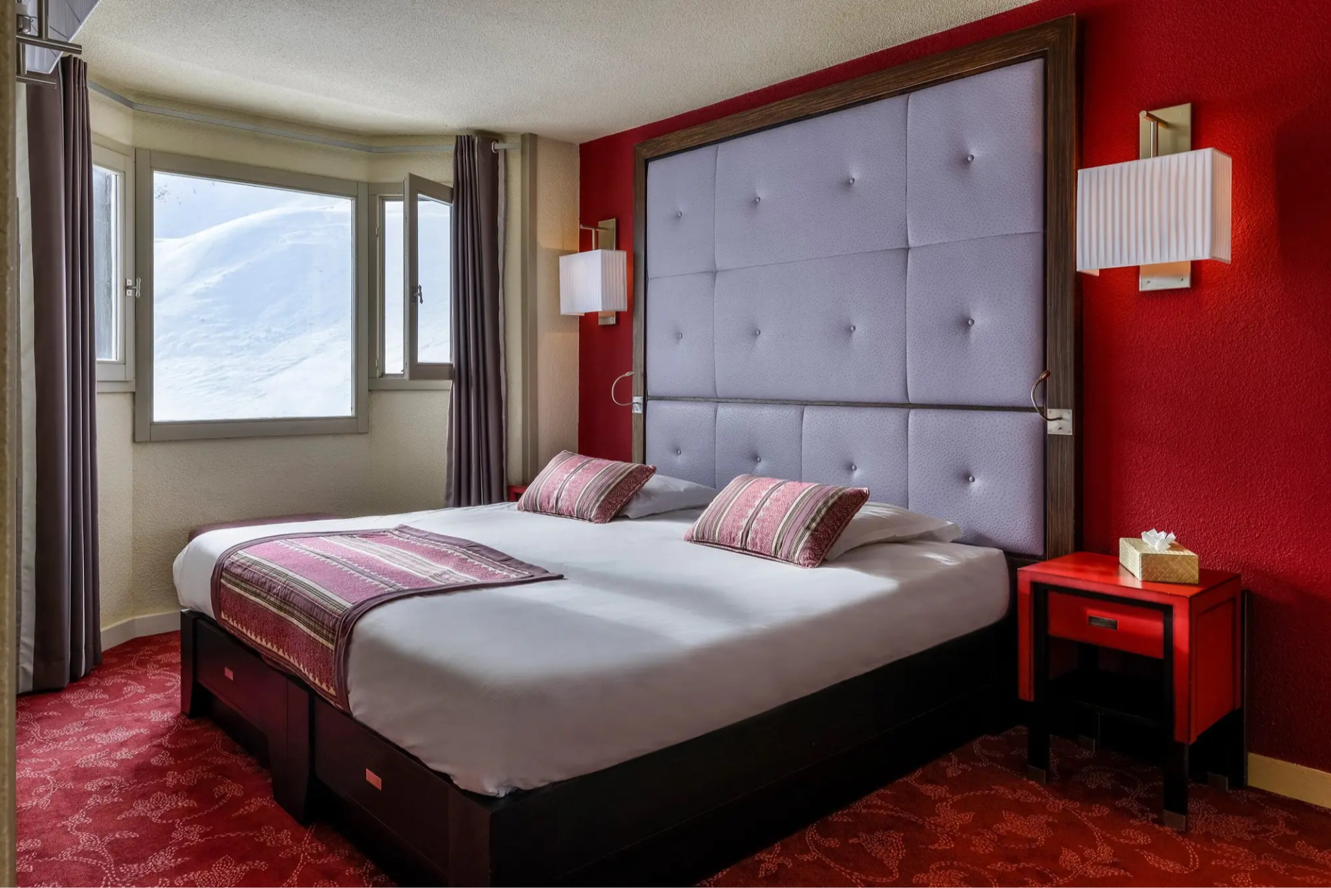 Room at Club Med French Alps La Plagne 2100, France Room at Club Med French Alps La Plagne 2100, France