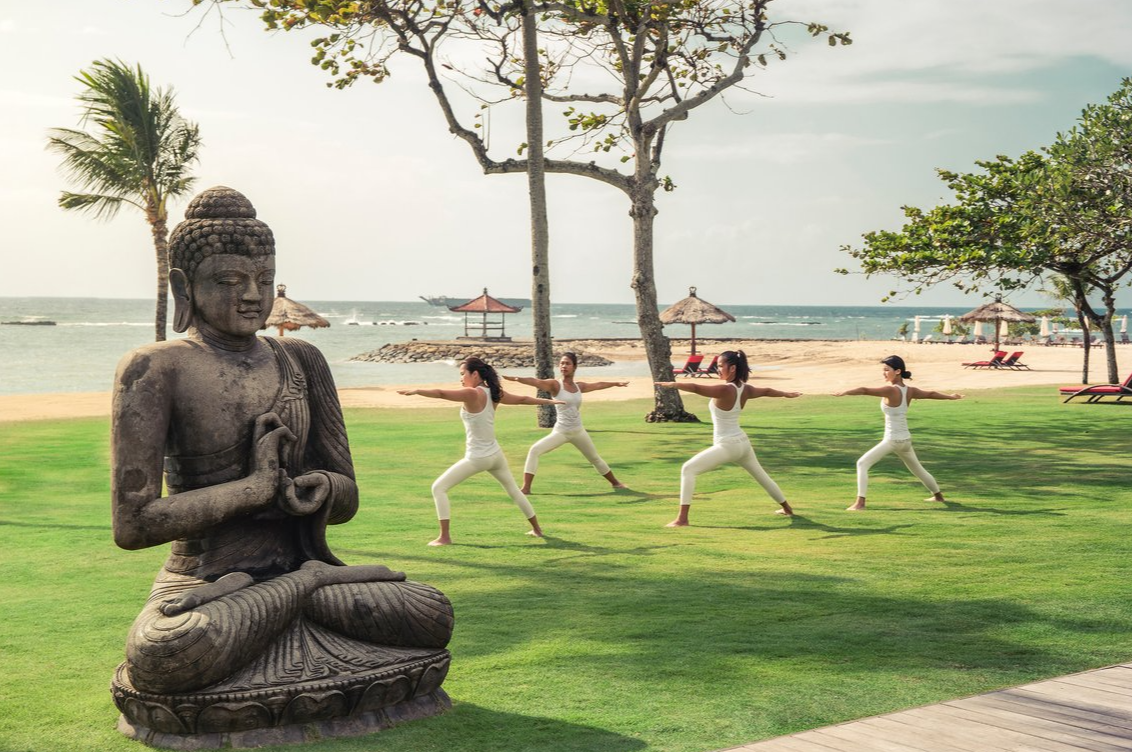 Club Med Bali Indonésie Cours de Yoga