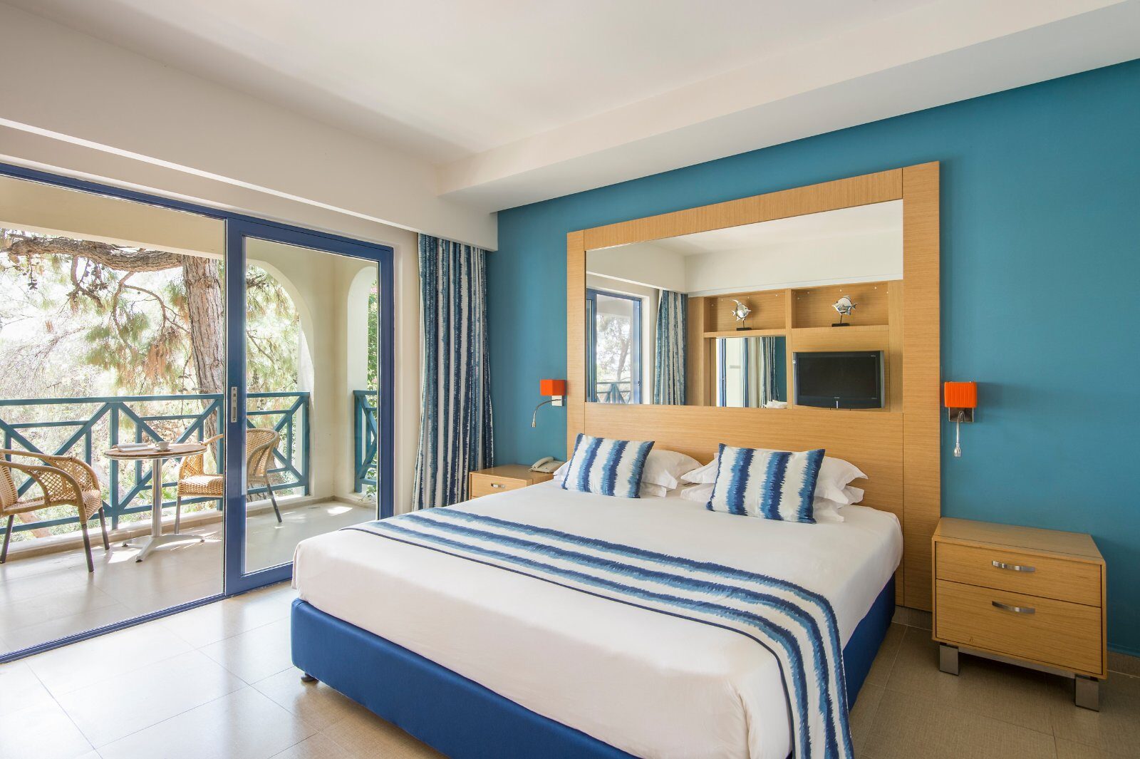 Chambre lumineuse au Club Med Bodrum Palmiye
