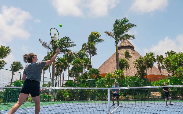 Tennis at Club Med Cancun 