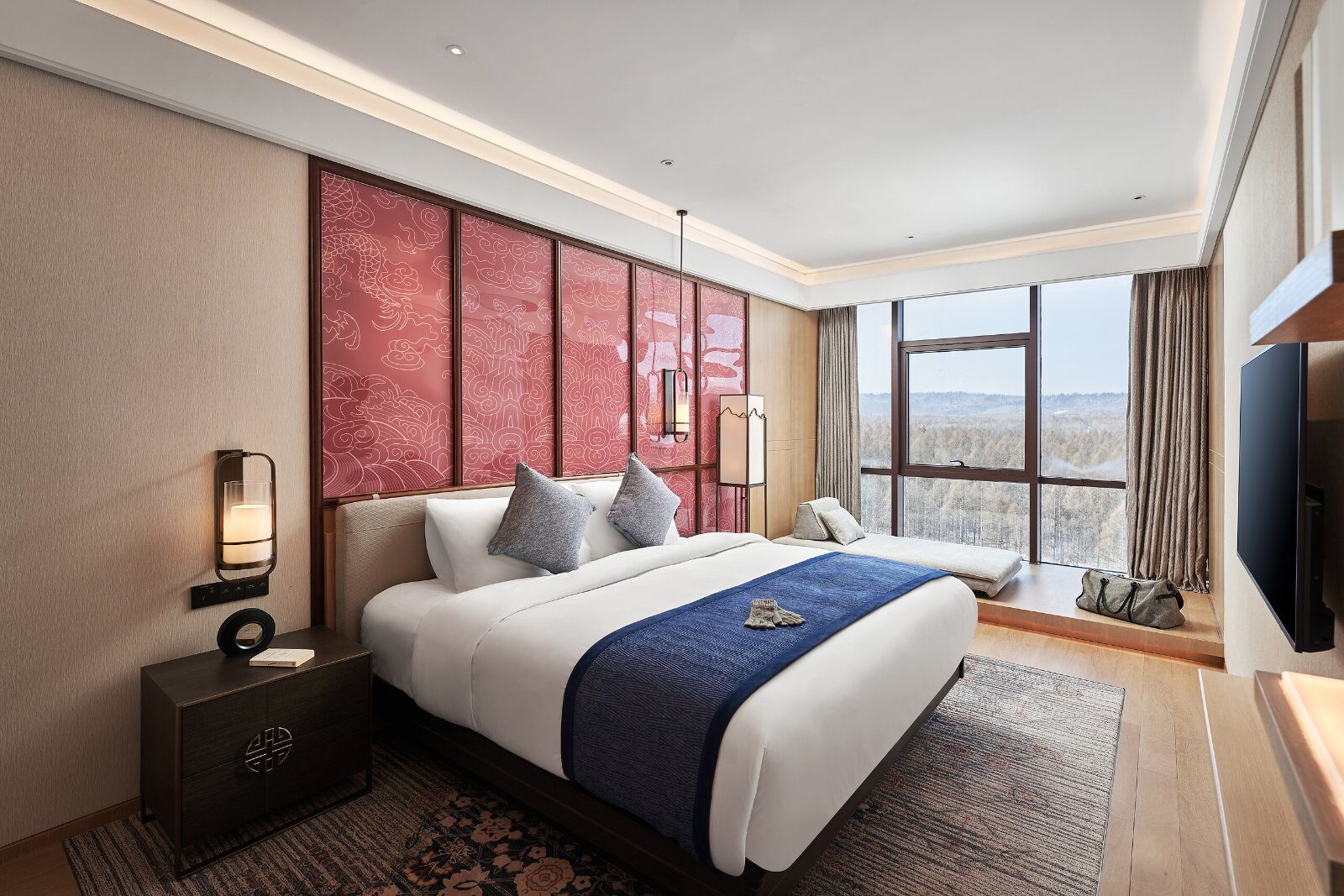 Chambre du Club Med Changbaishan