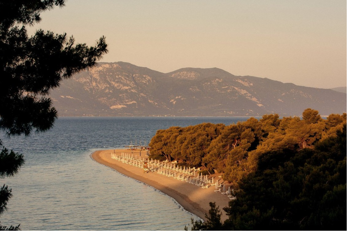 Club Med Gregolimano Greece Ocean and Mountain view