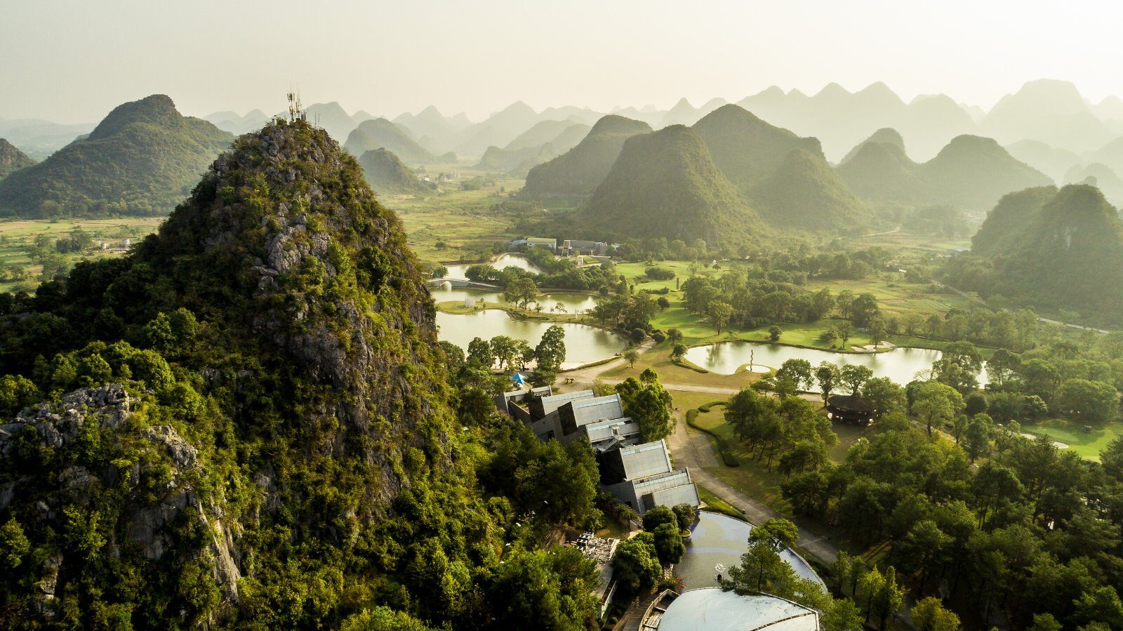 Collines karstiques autour du Club Med Guilin
