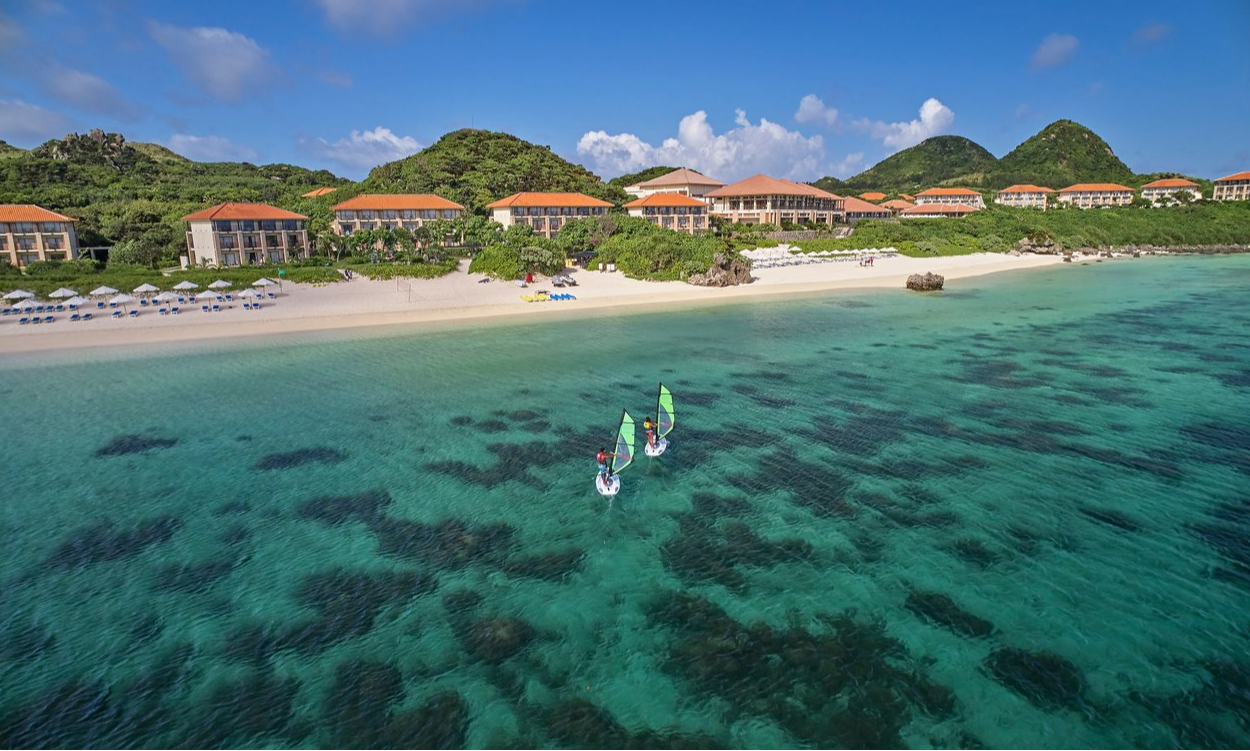 Club Med Kabira Ishigaki Japon Aerial view