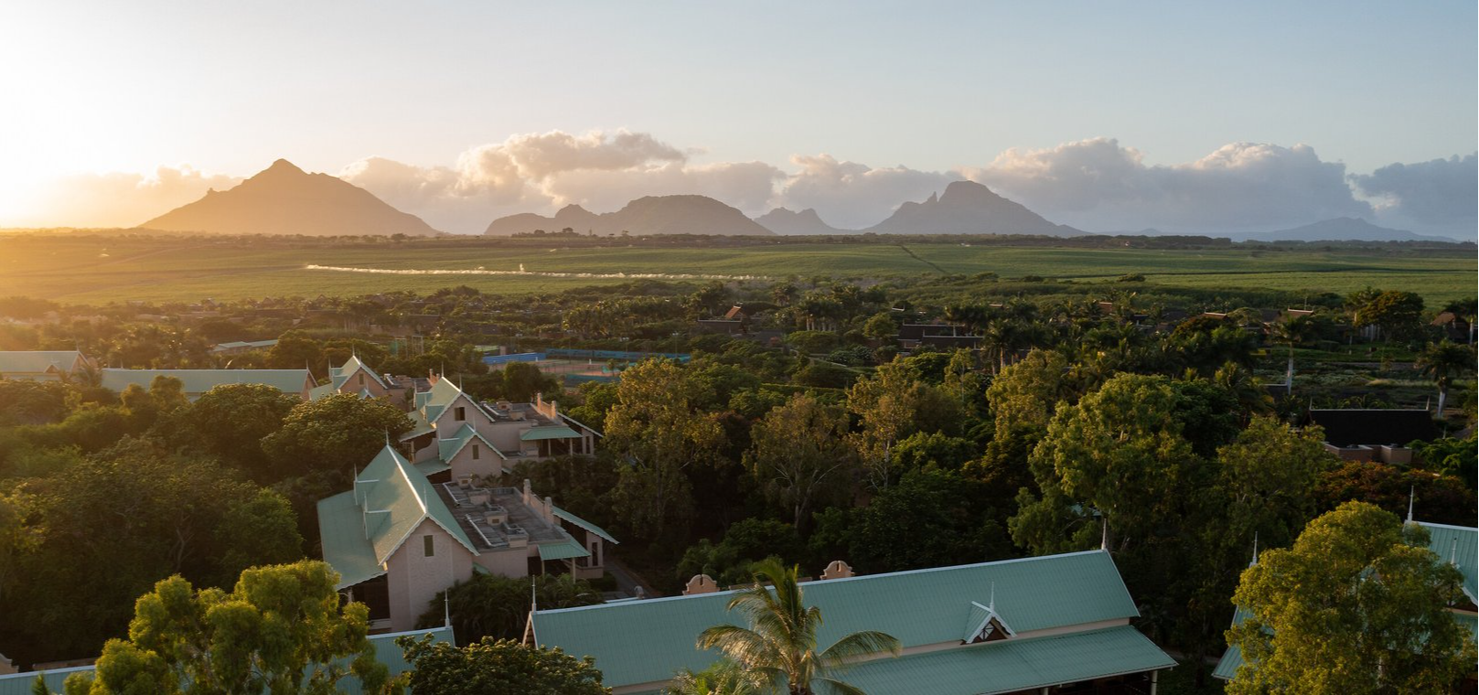 Club Med La Plantation d’Albion Mauritius Aerial view