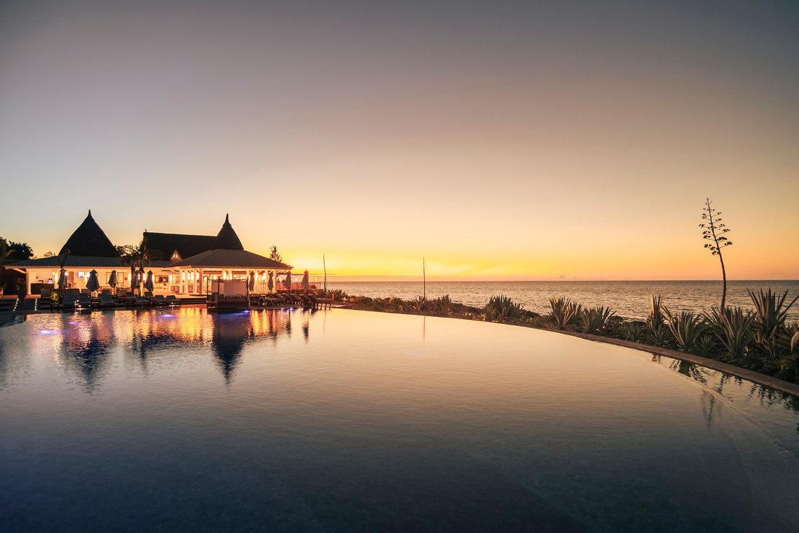 Club Med La Plantation d’Albion Mauritius Infinity pool