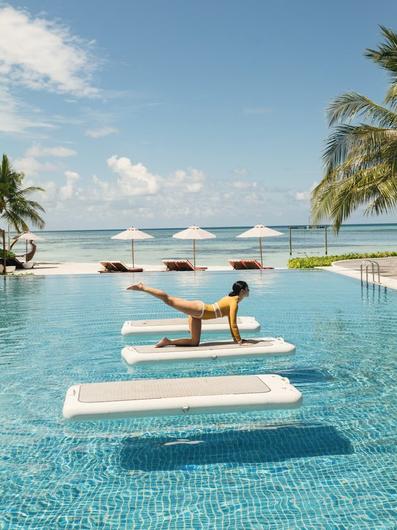 Club Med Les Villas de Finolhu aux Maldives Piscine