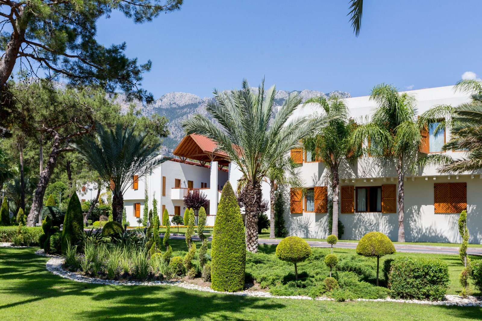 Flower gardens at Club Med Palmiye
