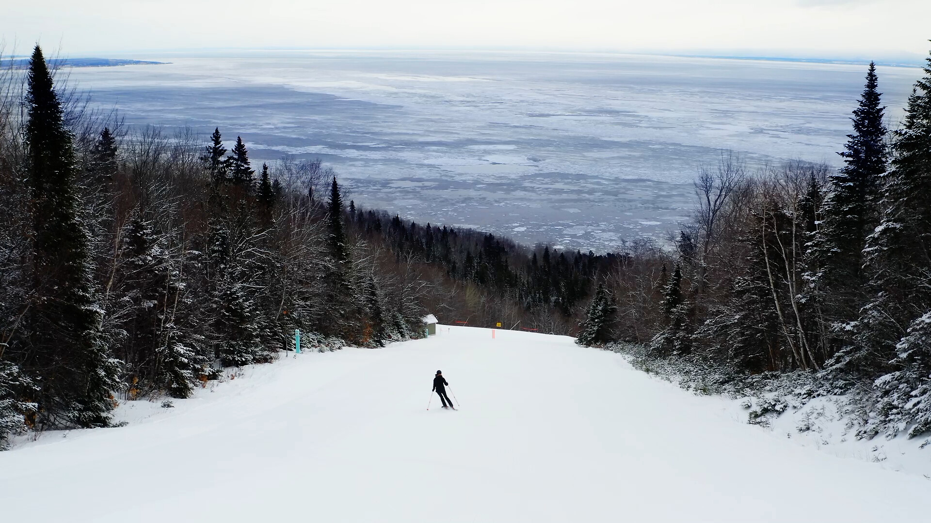 Ski River View at Club Med Québec Charlevoix Ski River View at Club Med Québec Charlevoix