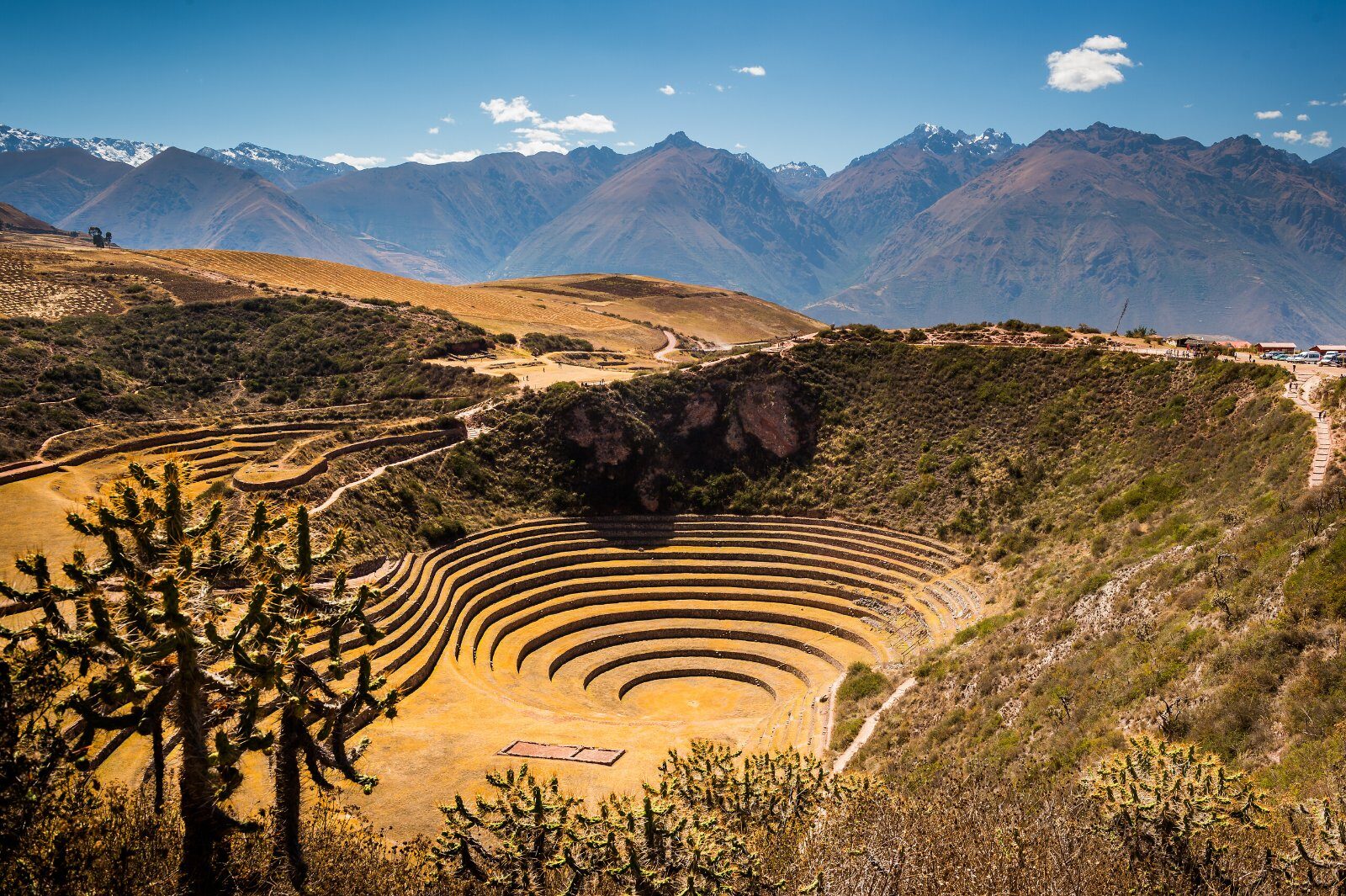 Circular Inca terraces of Moray, Sacred Valley
