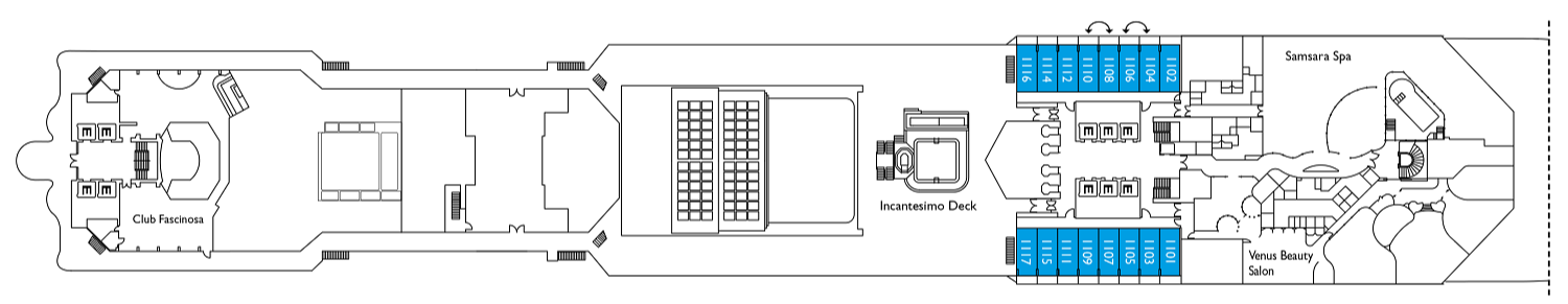 Costa Cruises Costa Fascinosa Pont 11