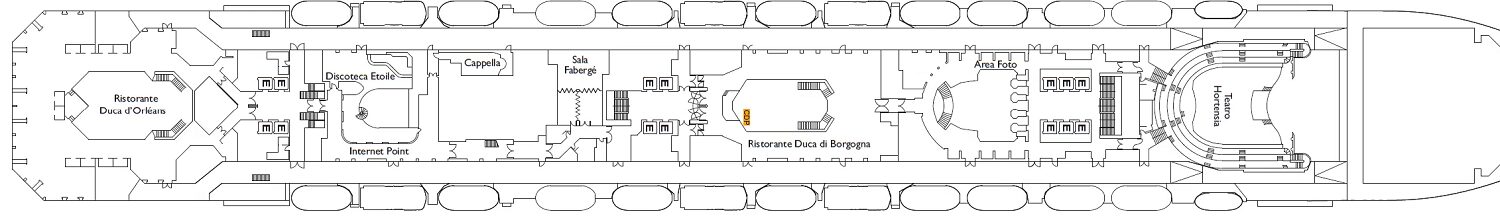 Costa Cruises Costa Favolosa Pont 4