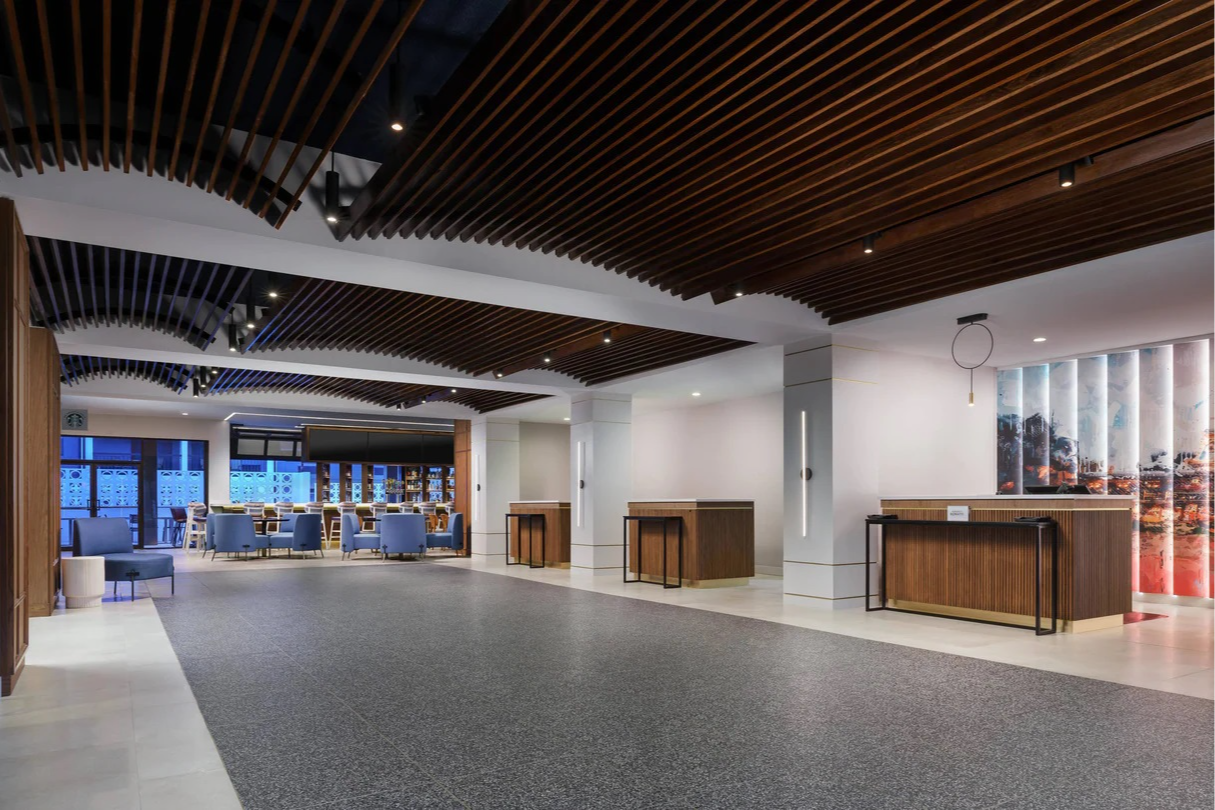 Lobby at Courtyard by Marriott Lake Buena Vista at Vista Centre