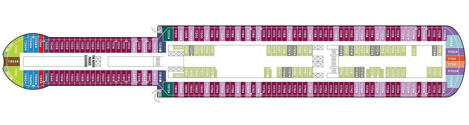 Croisière NCL Norwegian Viva pont 11