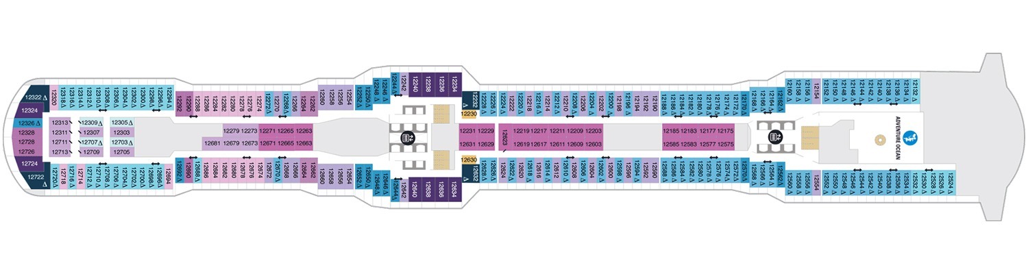 Spectrum of the Seas pont 12