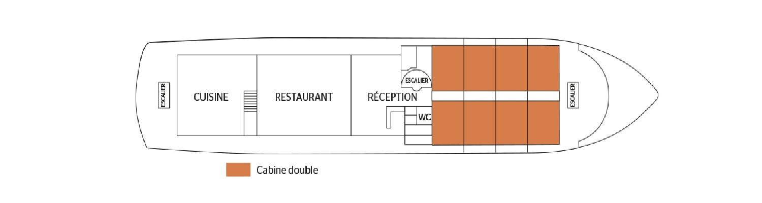CroisiEurope RV Indochine II Pont 1