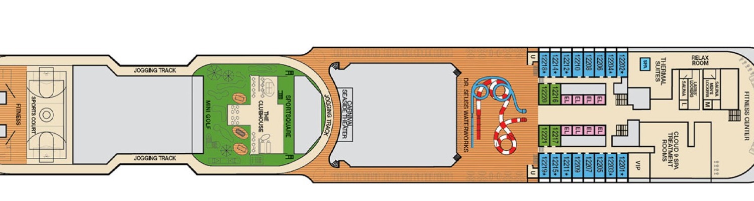 Carnival Horizon deck 12