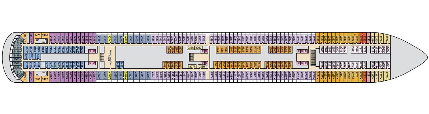 Carnival Horizon deck 2