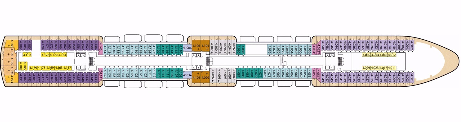 Queen Elizabeth deck 4