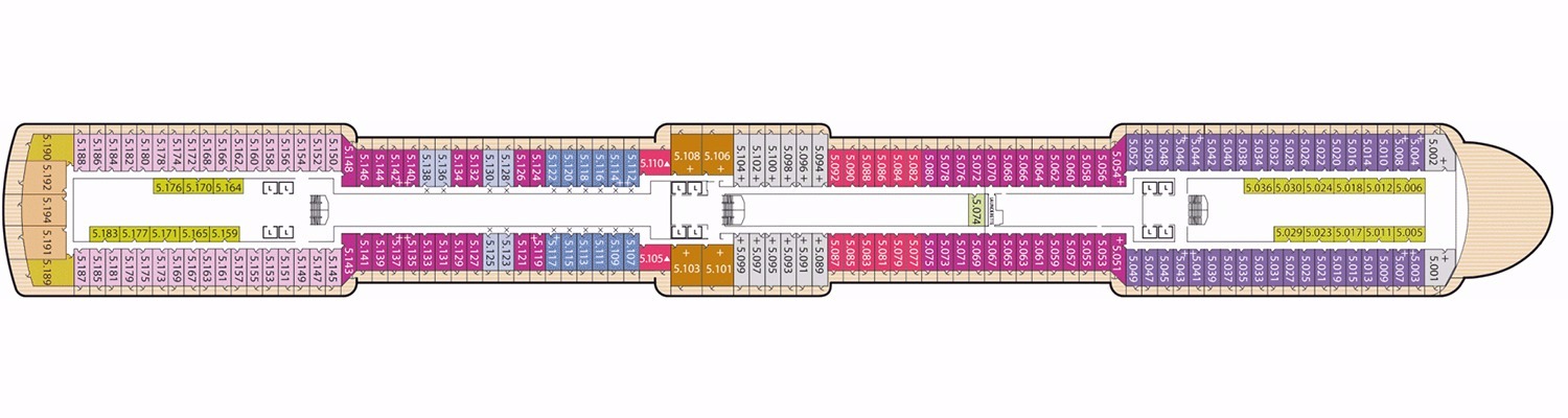 Queen Elizabeth deck 5
