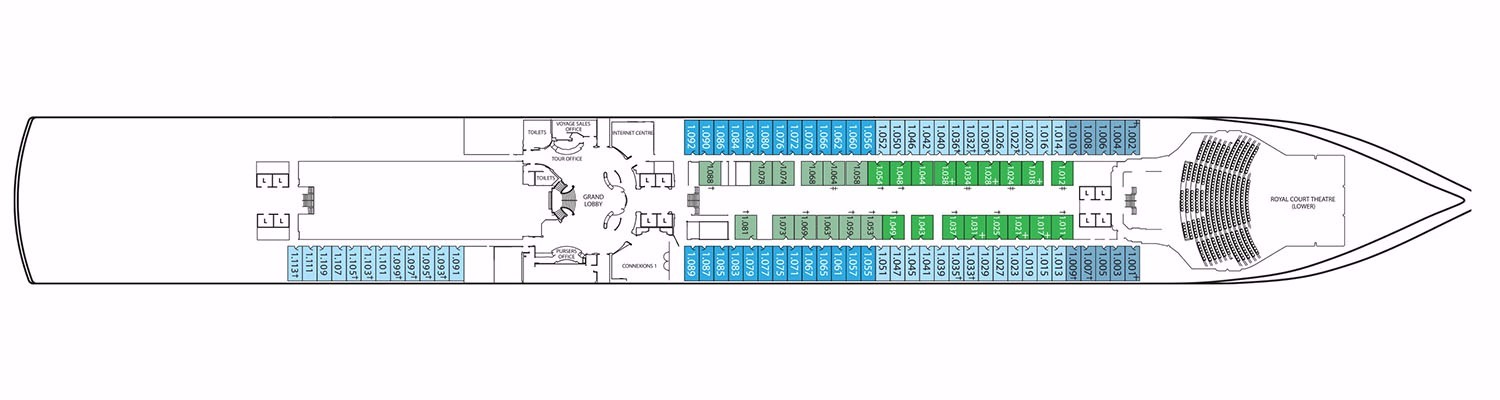 Queen Victoria deck 1