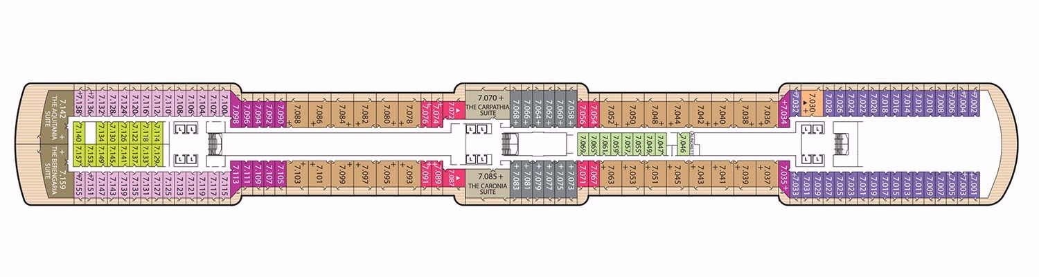 Queen Victoria deck 7