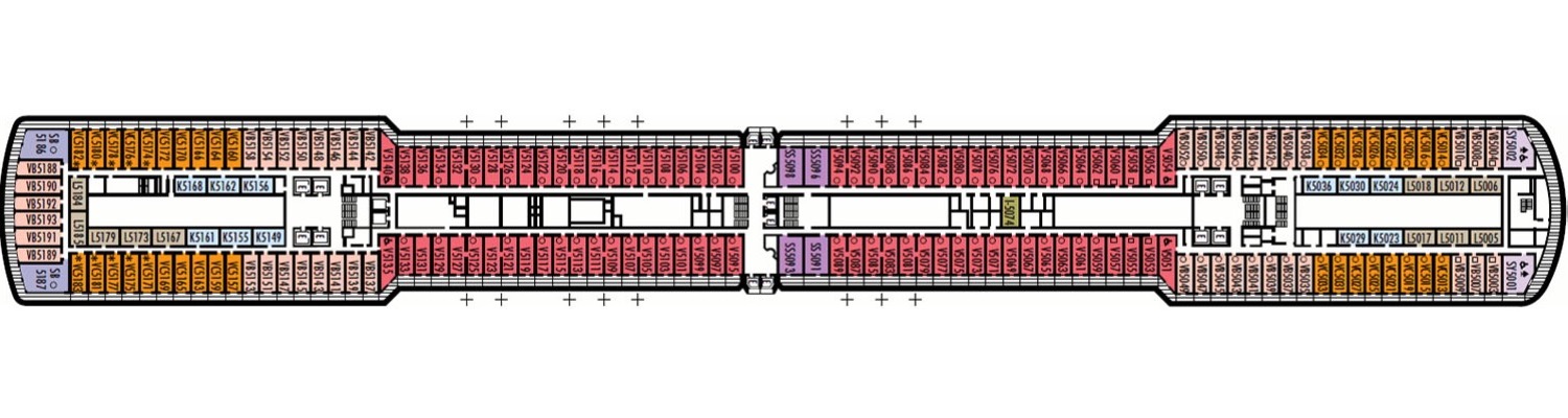 ms Nieuw Amsterdam deck 5 Verandah