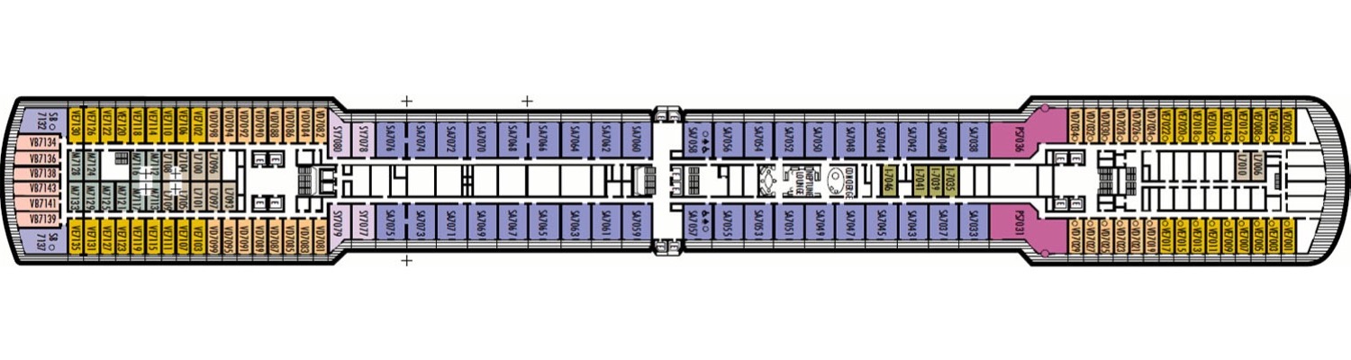 ms Nieuw Amsterdam deck 7 Rotterdam