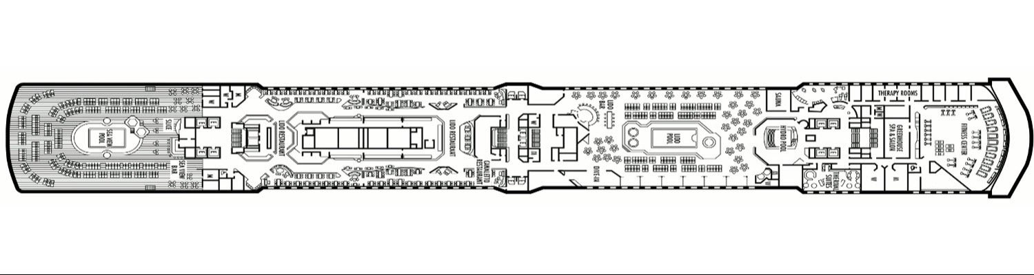 ms Nieuw Amsterdam deck 9 Lido