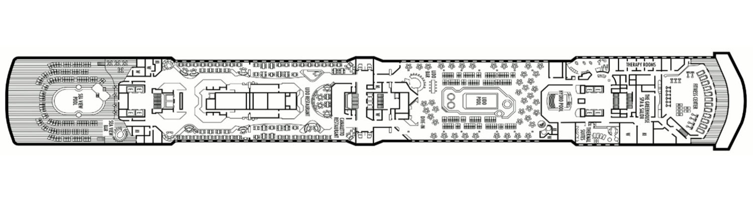 ms Noordam deck 9 Lido