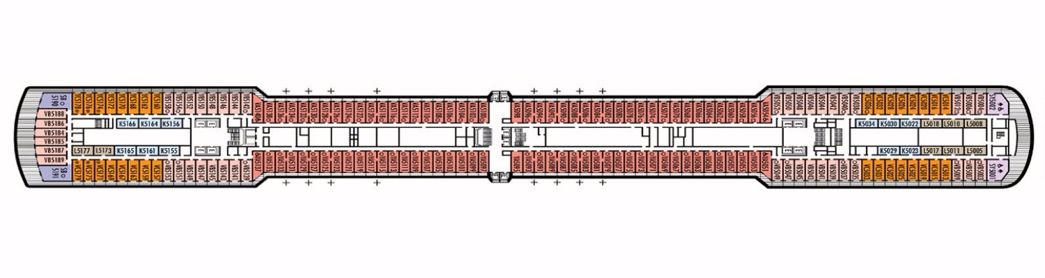 ms Westerdam deck 5 Verandah