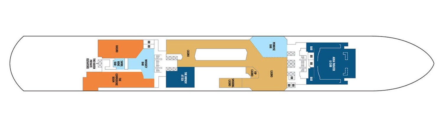 Cruise NCL Norwegian Aqua deck 6