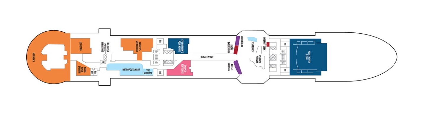 Cruise NCL Norwegian Aqua deck 7