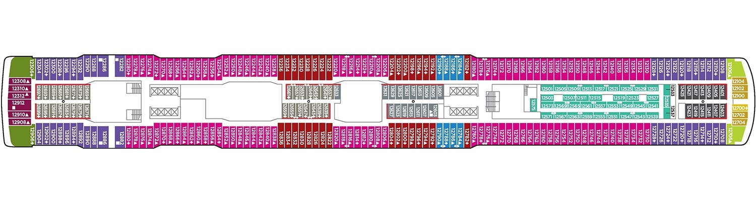 Norwegian Encore deck 12