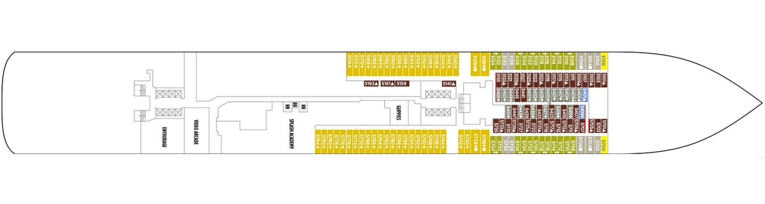 Norwegian Encore deck 5