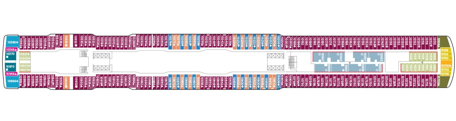 Norwegian Joy deck 10