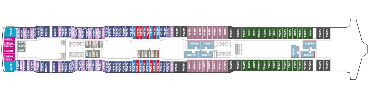 Norwegian Joy deck 14